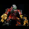 Transformation Toys Robots Aoyi Cool 8 In 1 Overdimensionerad Devastator Transformation Toys Boy Anime Hook Action Figures Robot Car Engineering Vehicle Model Kids 230825