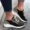 Dress Shoes 2021 Breathable Sneakers Women Vulcanized Casual Shoes New Styles Striped Mesh Platform Ladies Trend Sneakers Zapatillas Mujer T230826