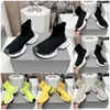 3XL Chaussette Baskets Designer 3XL Boot Tripler Noir Blanc Rose Rétro Femmes Hommes Chaussures Casual Luxe Élastique Tricoté Coton Double Face Velours Runner Chaussures