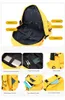 Borse da scuola Fengdong moda zaino giallo borse da scuola per bambini per ragazze impermeabile oxford zaino da scuola grande per adolescenti zainetto 230825