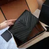 Women Cassandre Matelasse سلسلة محفظة أكياس الكتف عالية الجودة مصممة حقيبة حقيبة جديدة من الكمون على شكل حرف Y محافظ Crossbody حقائب اليد حقيبة جلدية عادية