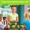 Декомпрессия игрушечные футбольные настольные игры поп -гигант Fidget Sensory Toys Jumbo Pop Poppers Figet Toy для аутизма и Dimple Toys Toys для детей 230826