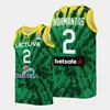 2023 Litauen Fiba Weltmeisterschaft Basketballtrikot Arnas Butkevicius Margiris Normantas Herren Auswärts Marius Grigonis Grün Herren Damen Jugend XS-4XL