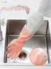 Wegwerphandschoenen Vanzlife Wol om af te wassen Meer huishoudelijk werk Rubber Waterdicht Duurzaam Waskleding voor de winter Warm vrouwelijk schoon