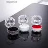 20st Rings Box Jewelry Clear Acrylic Wedding Gift Ring Stud Dust Plug