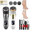 Foot Care Electric Grinder Pedicure Tools for Hard Cracked Dead Skin Callus Remover Feet Files Sandpaper ipx7 Raddbar 230826