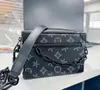 AAAAA Mini Soft Trunk Bags Herren M44735 hochwertige Mode Casual Tote Ketten Dermis Leder Reißverschluss Umhängetasche Geldbörse Umhängetaschen Brieftasche
