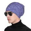 Boinas Otoño Invierno Sombrero Damasco Púrpura Suave Fino Punto Al Aire Libre Cálido A Prueba De Frío Capó