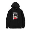 Erkek Hoodies Kotaro Yalnız Yaşıyor Sweatshirt Estetik Anime Baskılı Kadınlar/Erkekler Logosu 2023 Varış Moda Harajuku Külotu