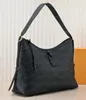 CarryAll PM Розово-розовая сумка через плечо Двухцветная Hobo Monograms Empreinte Leather 2023SS Сумка для покупок с сумкой на молнии Женская дизайнерская кожаная сумка Carry All CrossBody 10A верх