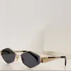 Nouvelles lunettes de soleil en métal design de mode 40236 vintage petit cadre polygone style simple et populaire lunettes de protection uv400 extérieures polyvalentes