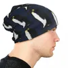 Berets Imperador Pinguim Skullies Beanies Chapéu Animal Dos Desenhos Animados Hip Hop Unisex Street Caps Quente Térmico Elástico Bonnet Malha