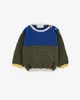 Pullover Bobo Autumn Children Sweater Baby Boy Knitted Pullover Top Girl Long Sleeve Solid Color Knit Sweater Winter Kids Clothes 230826