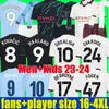 23 24 Haaland Soccer Jerseys Mans städer Final Istanbul Mahrez Grealish de Bruyne Foden Football Shirt Kids Kits 2023 2024 J.Aarez Mancheste