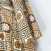 Robe de créateur australienne, imprimé à carreaux marron, taille ouverte, dos nu, style vacances, style vacances, robe pour femmes