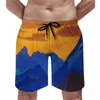 Herr shorts Gym Evening Mountain Casual Beach Trunks Nicholas Roerich Quick Dry Sport Surf High Quality Plus Size Board Short Pants