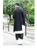 Herrdräkter Spring och Autumn Fashion Brand Dark Korean version av gatan Wind Long Style Hooded Coat Cape Windbreaker