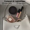 Kompakta speglar Mini Portable Folding Travel Mirror LED Light Makeup Mirror Compact Mirror 10X Förstoring 2Sided Beauty Makeup Round Mirror 230826