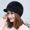 Beanieskull Caps ymsaid Зимние женщины шляпные шапки теплые шапочки