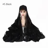 Ethnic Clothing Baseball Head Cap Hijab Solid Chiffon Scarf Shawl Women's Instant Hijabs Pinles Woman's Turban Muslim Fashion Bonnet