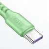 1m 2m Жидкий силиконовый кабель USB Тип C Кабель быстро зарядка микрокабели тип данных для сервиса для Samsung huawei xiaomi vivo Oppo
