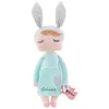 Poupées personnalisées Angela Keppel poupée fille bébé animaux en peluche dormir lapin doux jouets en peluche nom personnalisé 230826