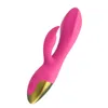 Jade Rabbit Vibration Women's Double Head Variable Frequency Massage Stick Strong Shock Second Wave Masturbation Adult Sexual