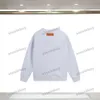 xinxinbuy Männer Frauen Designer Sweatshirt Paris Bunte florale Buchstabenstickerei Grün Grau Blau Schwarz Weiß S-XL