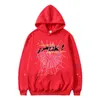 Felpe con cappuccio da uomo Felpe con cappuccio Ragnatela Rosa Y2K Grafica Punk Pullover Zip Up Felpe con cappuccio in pile Uomo Goth Streetwear Donna Abbigliamento invernale 230826