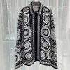 Camicie eleganti da uomo 2023 Abbigliamento uomo Harajuku Colletto del vestito sociale Cappotti di moda Manica lunga Camicia hawaiana streetwear camisas de hombre 230826