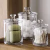 Storage Bottles Container Jar Room Bathroom Decoration And Model Tank Kitchen Home Glass Transparent