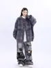 Maglieria da donna maglione lavorato a maglia monopetto cardigan giacca ampia a maniche lunghe da donna cappotto casual invernale in stile cinese 2023