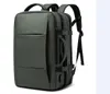 Reiserucksack für Herren und Damen, Business, Outdoor, Wandern, Studenten, erweiterbare USB-Tasche, große Kapazität, Laptop, wasserdicht, modischer Rucksack, Schultertasche