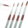 Schilderpennen Eval 75 stks Reizen Kunst Kwast Set Nylon Haar Draagbare Acryl voor Olie Aquarel Gouache Tool 230826