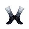 Sports Socks Non Slip Anti Silicone Breathable And Sweat Absorbing Moderate Thickness Cycling