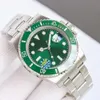 AAAAA 5A Quality EW Factory Watches 40mm 116610LN-0001 Automatisk mekanisk 3135 rörelse Män med Green Box Sapphire Crystal A01