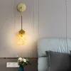 مصباح الجدار غرفة نوم فاخرة LED ممتلئة من النجوم Nordic Simple Style for Living Succed Room Table TV Sofa Lights