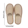 Slippers Simple Fashion Unisex El Travel Spa Портативные мужчины удобно домашнее расположение.