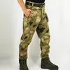 Pantaloni da uomo Autunno Tattici da uomo in pile Pelle di squalo Soft Shell Pantaloni da combattimento militari mimetici resistenti all'usura maschili 230826