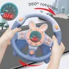 Decompression Toy Electric Simulation Steering Wheel With Light And Sound Educational Children CoPilot Children'S Car Vocal Gift 230826