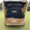 Tents and Shelters Tent for Car Trunk Sunshade Rainproof Rear Simple Motorhome For Self driving Tour Barbecue Camping Hiking 230826