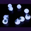 Chains Halloween Lights String Funny Eyeball Necklace Party Decorations