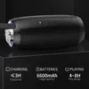Taşınabilir Hoparlörler Çok Fonksiyonlu Soundbar 60W Subwoofer Dış Mekan Taşınabilir Su Geçirmez Bluetooth Hoparlör TWS TF Kart Boombox 230826