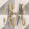 Bangle Godki Trendy Keten Luxe Stapelbare Manchet Vrouwen Bruiloft Volledige Kubieke Zirkoon Kristal Cz Dubai Zilver Kleur Party Armband