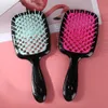 Hair Brushes 1pcs Scalp Massage Wide Teeth Air Cushion Combs Women Brush Hollowing Out Home Salon DIY Hairdressing 230826