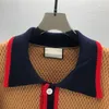 2023 Autumn/Winter New Men's Short Rueve Knit Knit Jacquard Pattern Let Fashion Fashion Classic Unisex Style L1M101