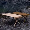 Kampmeubilair Camping Klaptafel Buiten Aluminium Draagbare Ultralichte Maaltijd BBQ Loempia Grote Recreatiewandeling