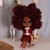 Куклы ледяная DBS Blyth Doll Afro Hair Cody Body Super Black Skin 16 BJD Neo OB24 Anime Girl 230826