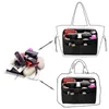 Kosmetiska väskor fall Kvinnor utgör arrangören Feel Insert Bag For Handbag Travel Inner Purse Portable Cosmetic Bags Passar olika märkesväskor 230826