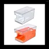 Storage Bottles 2Pcs Egg Box Double Wall Container Food Refrigerator Drawer Organizer